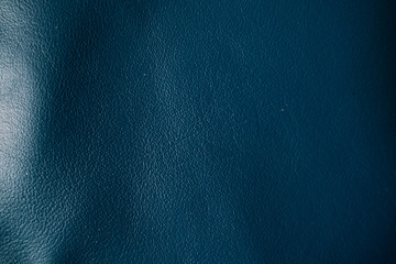 Detail of blue genuine leather pattern