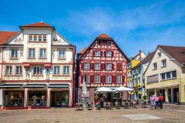 Fototapeta na wymiar Marktplatz, Lahr Schwarzwald, Deutschland 
