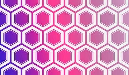 Template Background With Curved Line. Vector Illustration. Abstract Blurred Gradient. For Flyer, Screen, Business Presentation