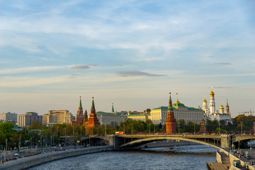Obraz premium The Moscow Kremlin. View from the river