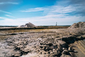 Walking through the Salt Flats