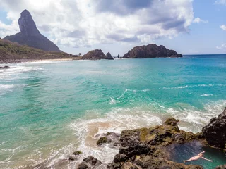 Papier Peint photo Baia do Sancho, Fernando de Noronha Fernando de Noronha, Brésil