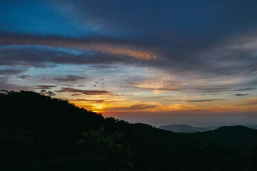 Sunset landscape