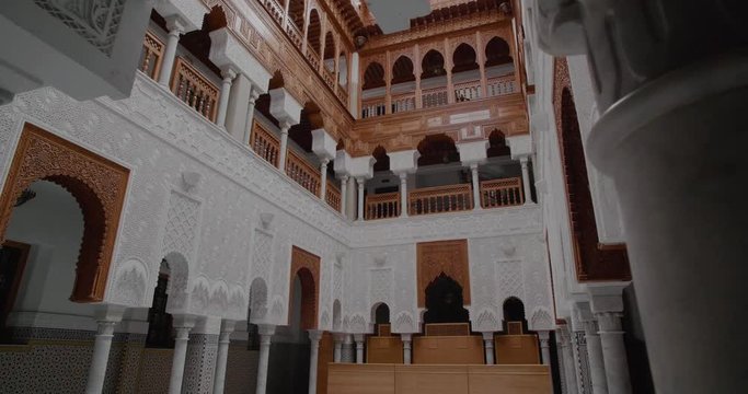 Beautiful interior of a Riad in Rabat