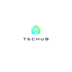 best original logo designs inspiration and concept for connection technology hub by sbnotion