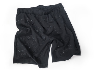 Isolated Waterproof Shorts With Water Beads