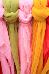silk scarves