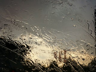 water drops on the Window