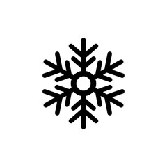snowflake, icon, illustration, white, vector, isolated, snow, flake, flat, winter, abstract, decoration, symbol