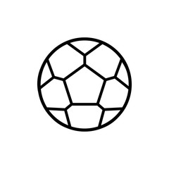 ball, soccer, icon, white, vector, illustration, design, isolated, football, background, symbol, sport