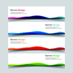 Vector Abstract design banner web template