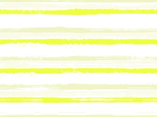 Papier Peint photo autocollant Rayures horizontales Tissu de rayures de peinture dessinés à la main impression vectorielle continue.