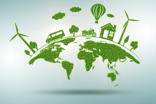 Concept of environmental protection - 3d rendering