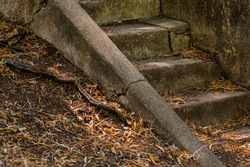 abandoned stairway