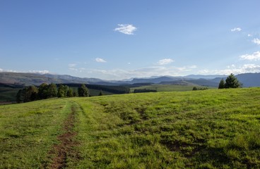 Green Drakensberg Landscape