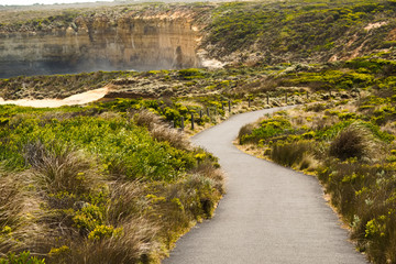 Razorback rock in Port Campbell National Park, Victoria, Australia