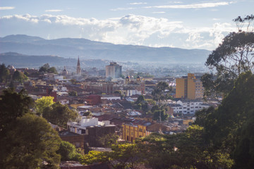 Una vista de la ciudad