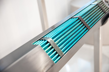 Fragment fuel uranium rod element of nuclear reactor © Parilov