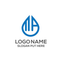MA PLUMBING LOGO DESIGN TEMPLATE