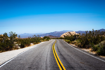 road in mountains