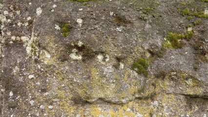 texture of ancient stone wall