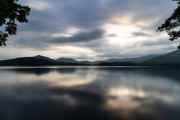 Sunrise on Lake Chatuge, Georgia