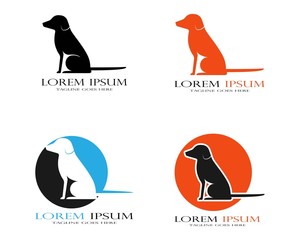Obraz premium dog logo vector 