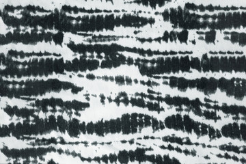 Abstract texture black and white on fabric background