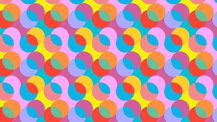 seamless pattern with circles