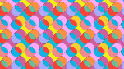 seamless pattern with circles