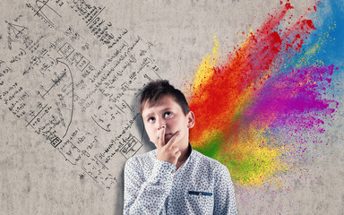 Creative and logical half