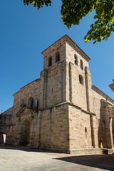 Fototapeta na wymiar The Arciprestal Church of San Pedro and San Ildefonso in Zamora