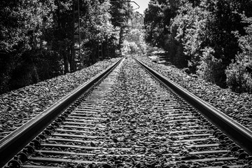 Obraz premium railway tracks