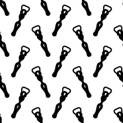 Bottle Opener Icon Seamless Pattern