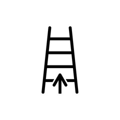 icon, stairs, vector, stair, symbol, step, staircase, sign, stairway, web, down, illustration