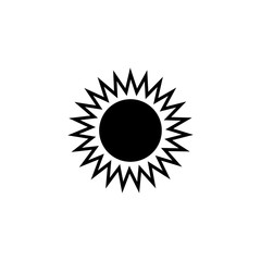 sun, icon, vector, illustration, design, summer, symbol, isolated, sign, light, element, sunshine