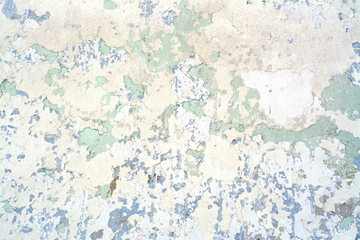 Painted concrete wall