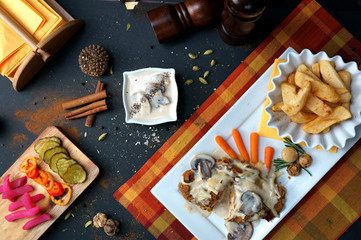 middle eastern food platers and meals