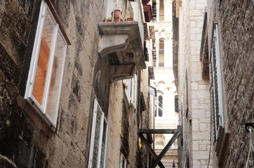 Fototapeta na wymiar Croatie : Split (Dalmatie)