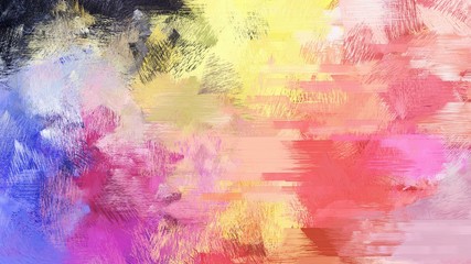 baby pink, dark slate blue and pale violet red color brushed painting. artistic artwork for use as background, texture or design element