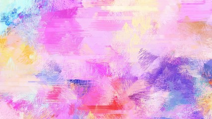 pastel pink, slate blue and medium orchid color brushed painting. artistic artwork for use as background, texture or design element