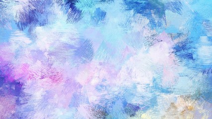 brush painted background with lavender blue, steel blue and corn flower blue color