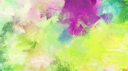 khaki, mulberry  and medium sea green color brushed painting. artistic artwork for use as background, texture or design element