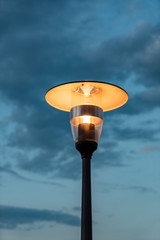 outdoor lanter over sky