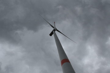 Windkraft Unwetter