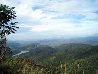 view of mountains