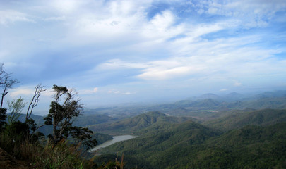view of mountains