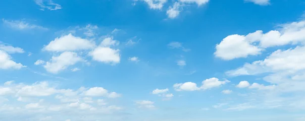 Tuinposter Blauwe lucht / wolken © naka
