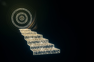 Success and leadership concept