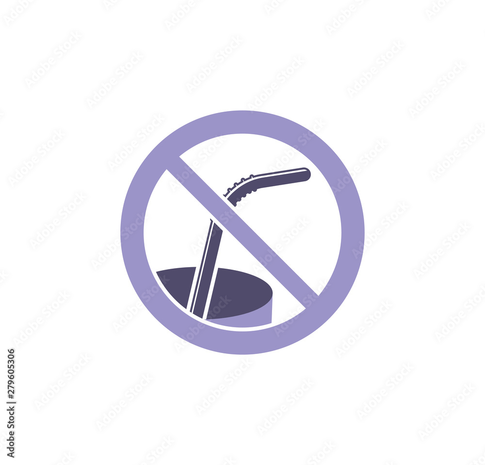 Poster plastic related icon on background for graphic and web design. simple illustration. internet concept